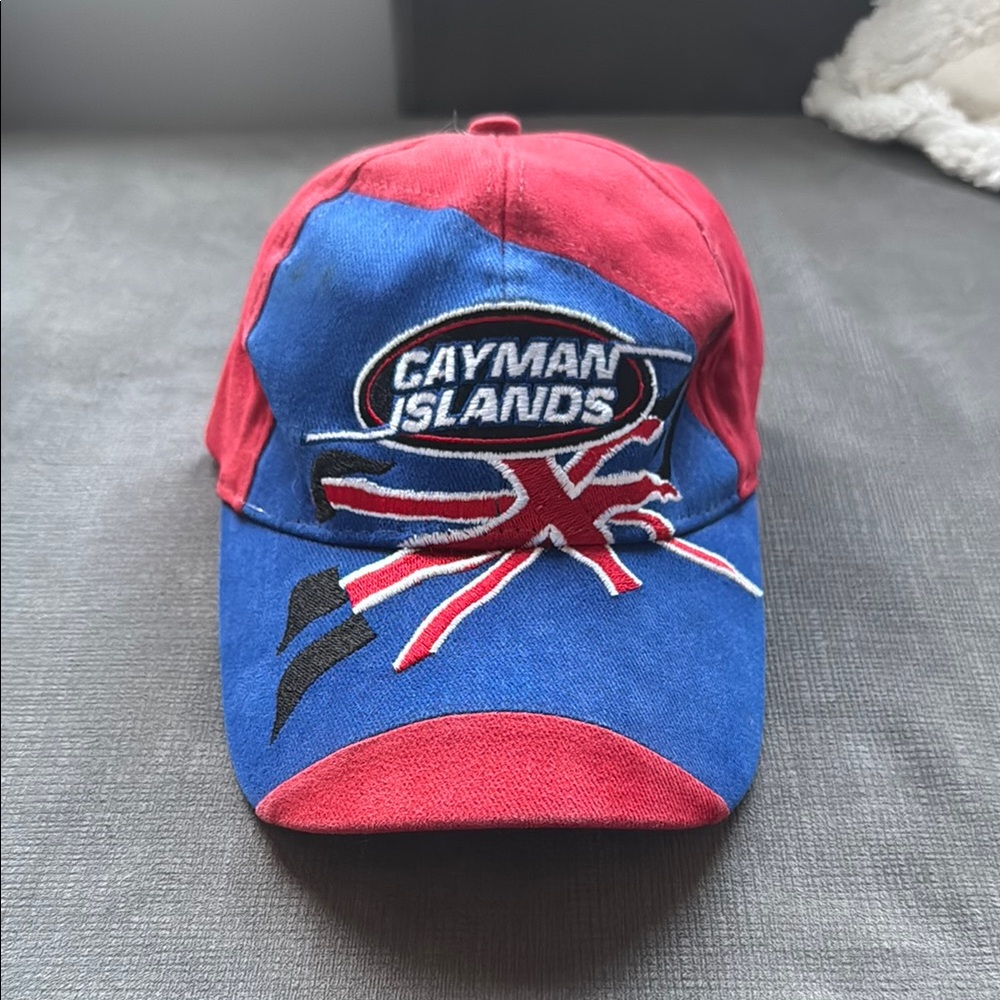 Vintage Cayman Islands Hat / Velcro / British West